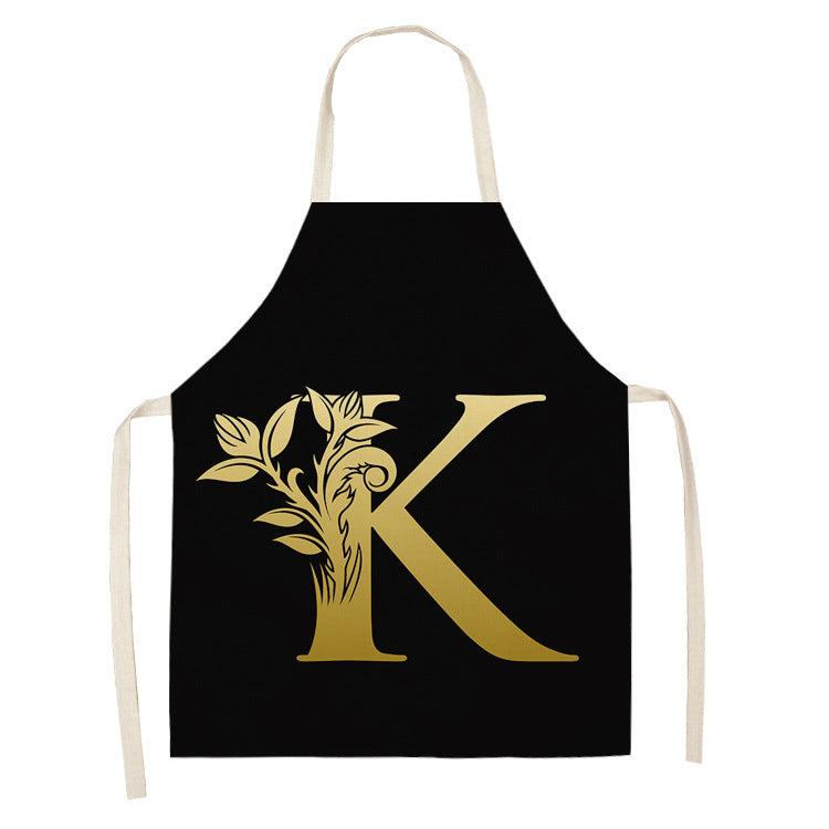 Letter Series Apron
