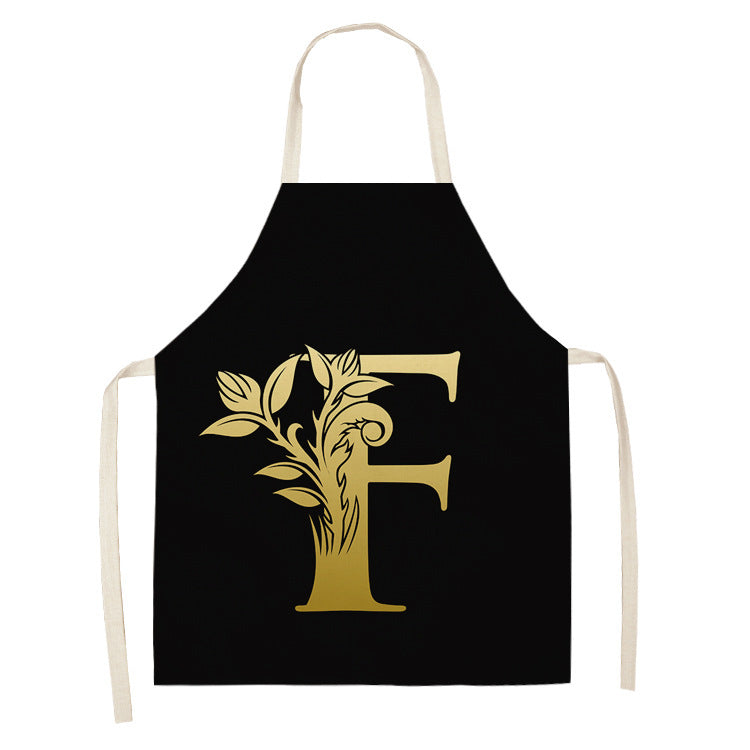 Letter Series Apron