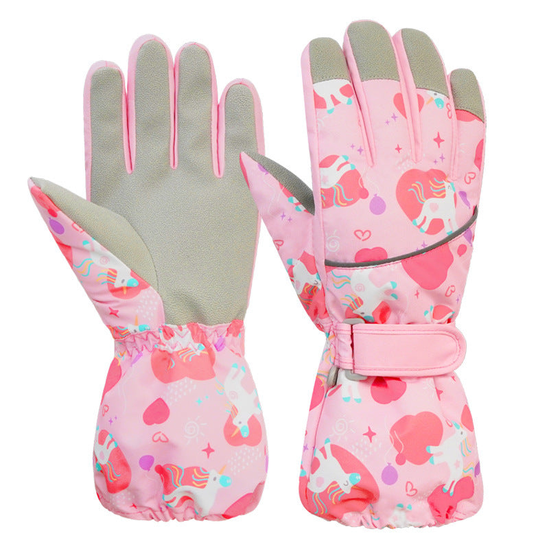 Warm Cotton Ski Gloves