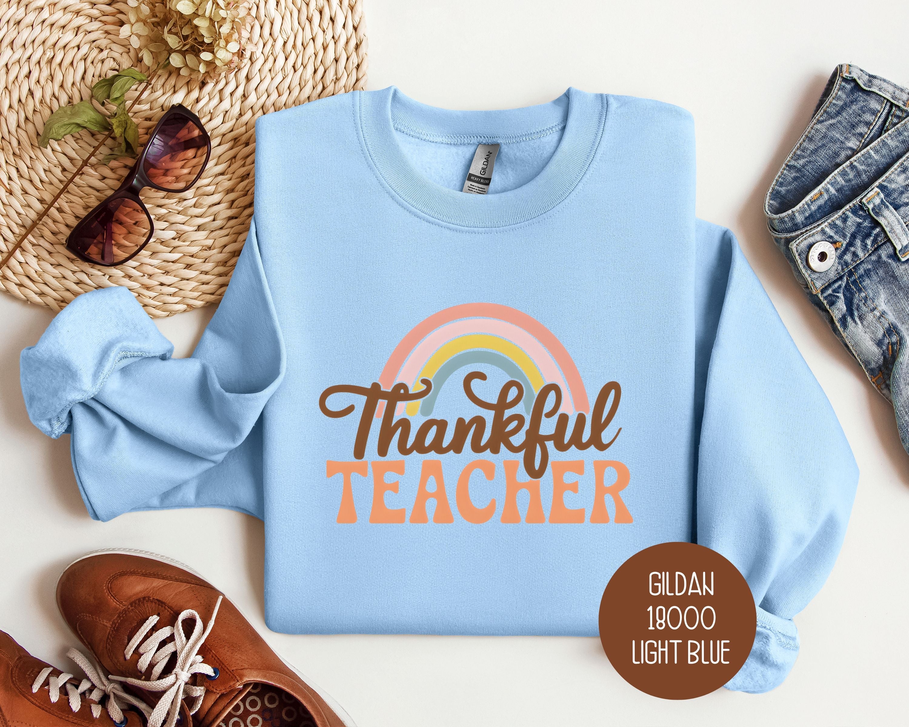 Thankful Teacher Sweatshirt