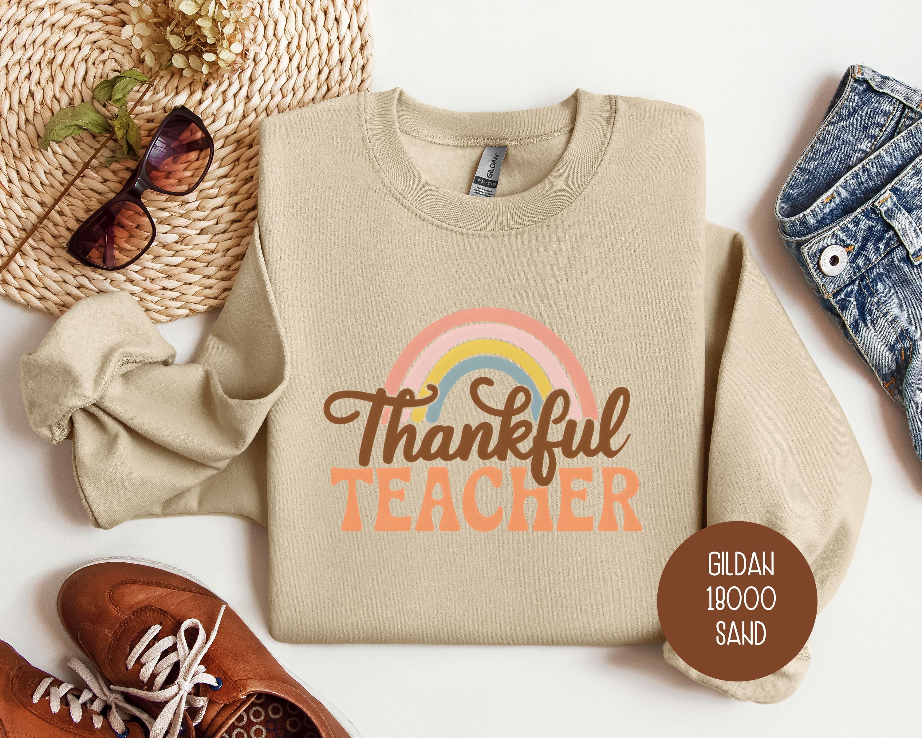 Thankful Teacher Sweatshirt