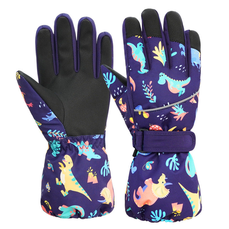 Warm Cotton Ski Gloves