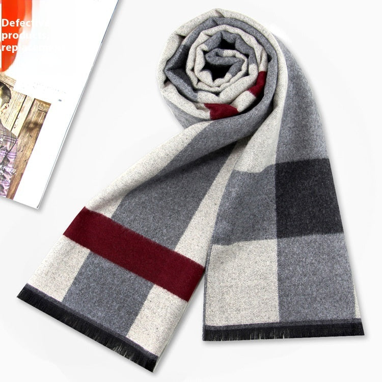 Striped Business Scarf